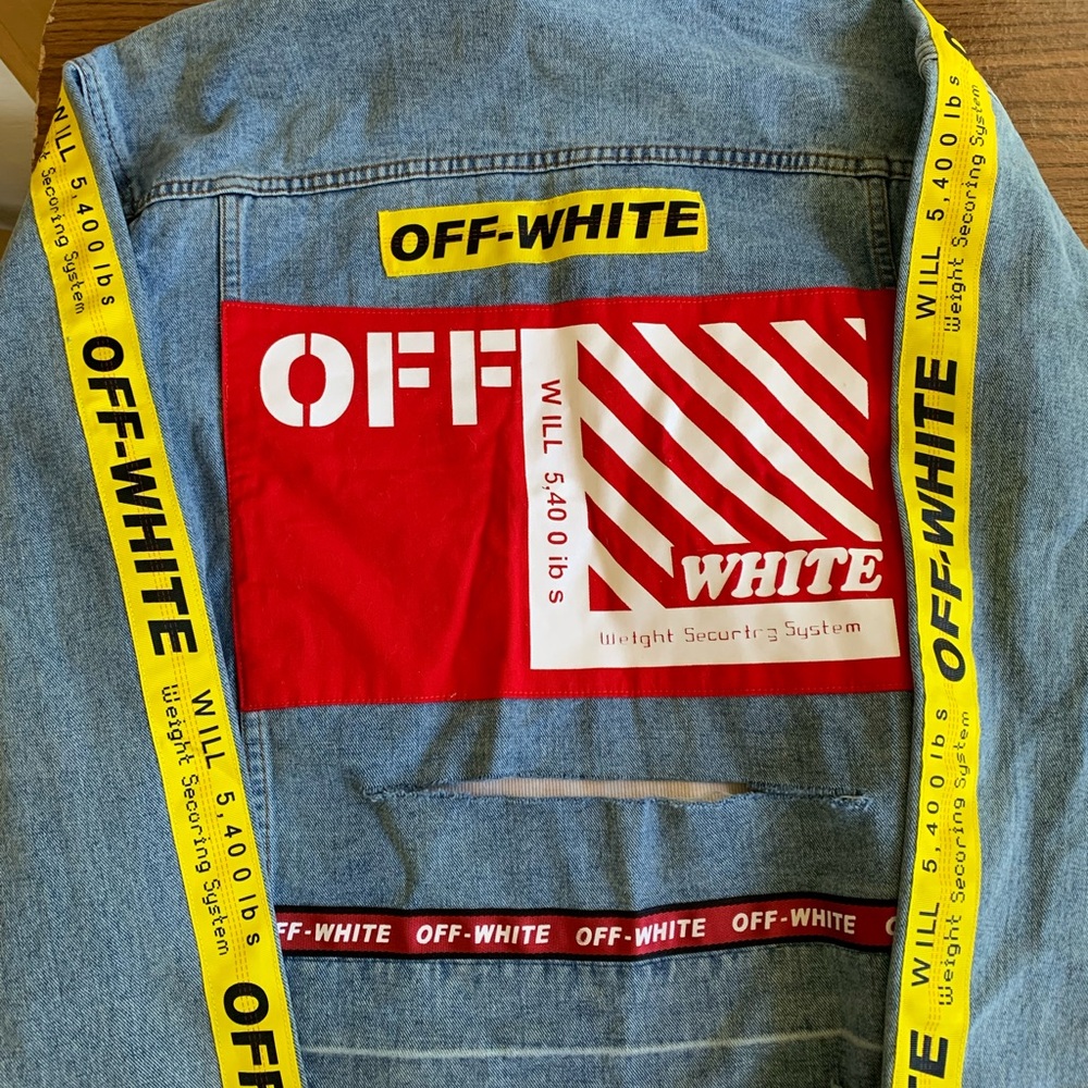 Off- White Denim Jacket